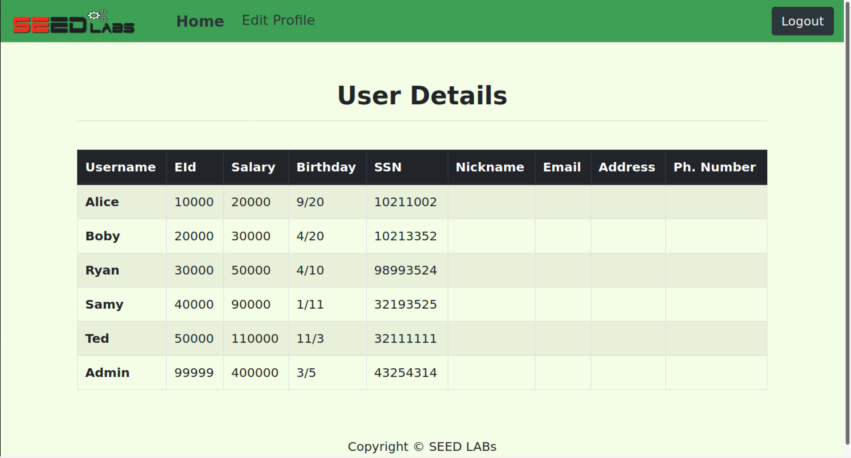 任务2select注入结果